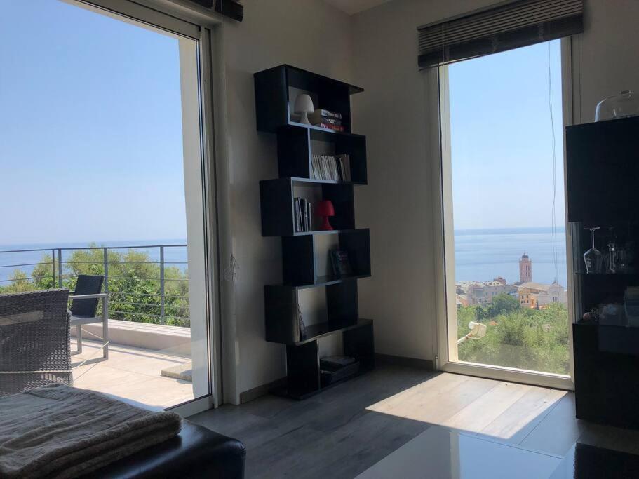 Appartement Vue Panoramique Sur La Mer Et La Citadelle De Bastia Bastia  Exterior photo